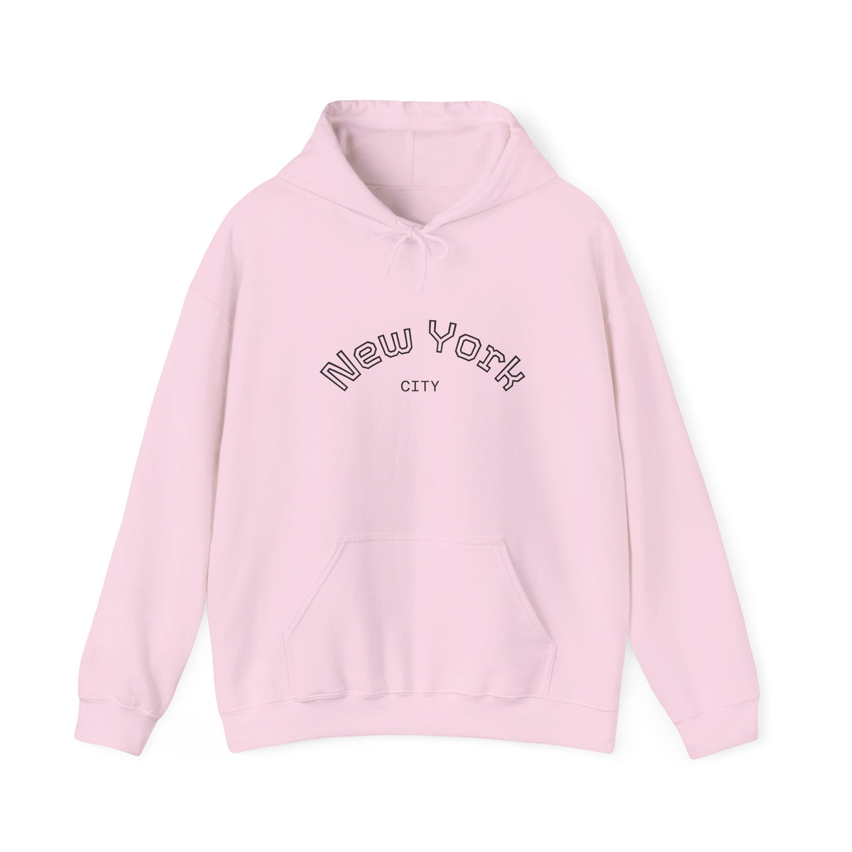New York City Minimalist Hoodie — Arch Logo Sweatshirt