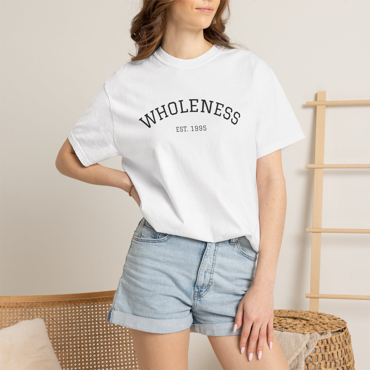Wholeness Graphic T-Shirt — Minimal Logo Tee