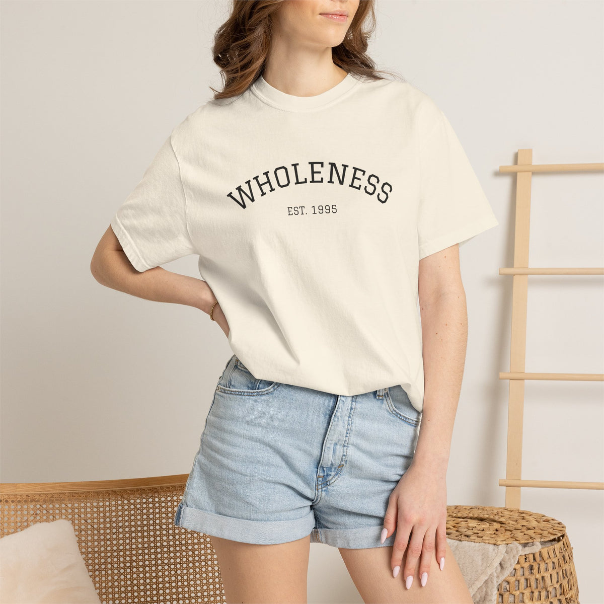 Wholeness Graphic T-Shirt — Minimal Logo Tee