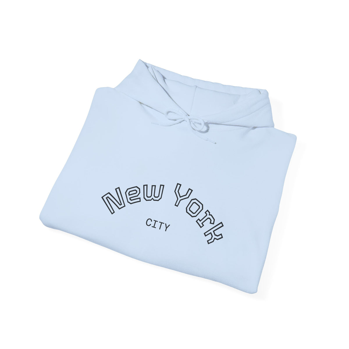 New York City Minimalist Hoodie — Arch Logo Sweatshirt