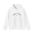 New York City Minimalist Hoodie — Arch Logo Sweatshirt